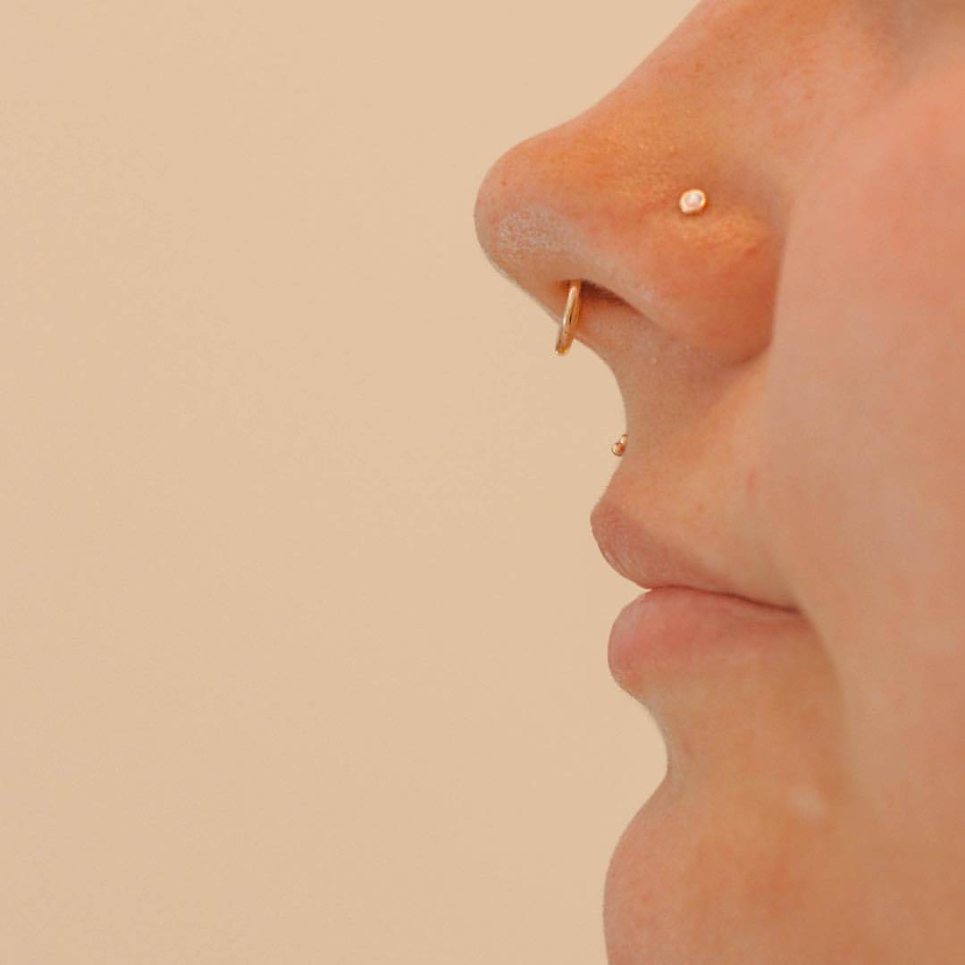 Piercing meaning right side nose What Side
