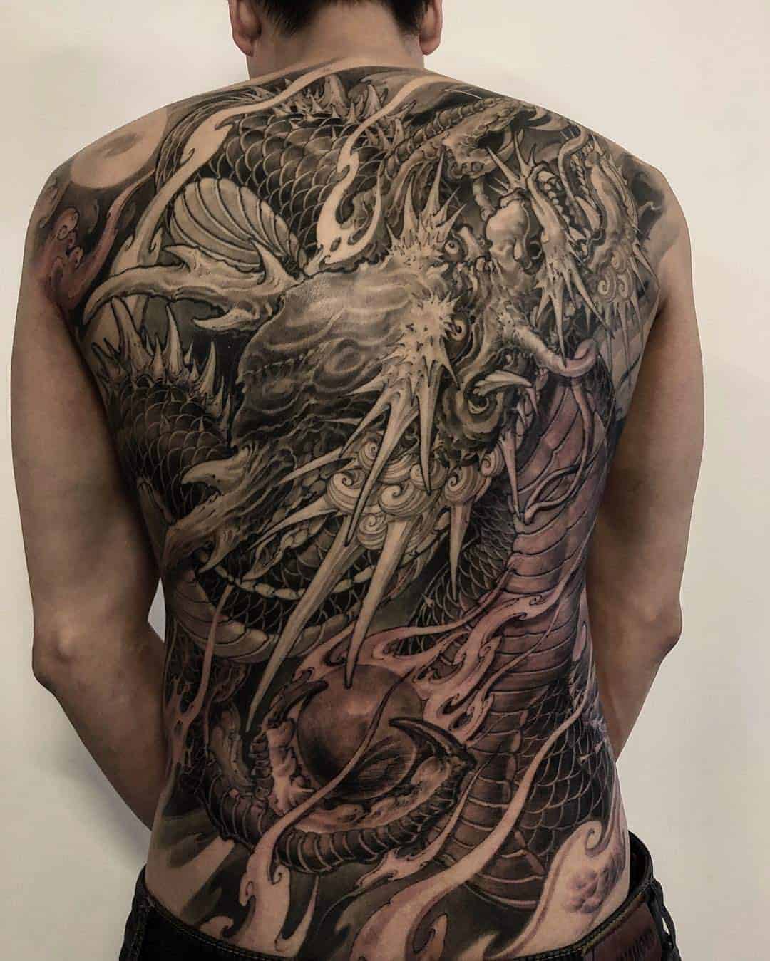 dragon back piece