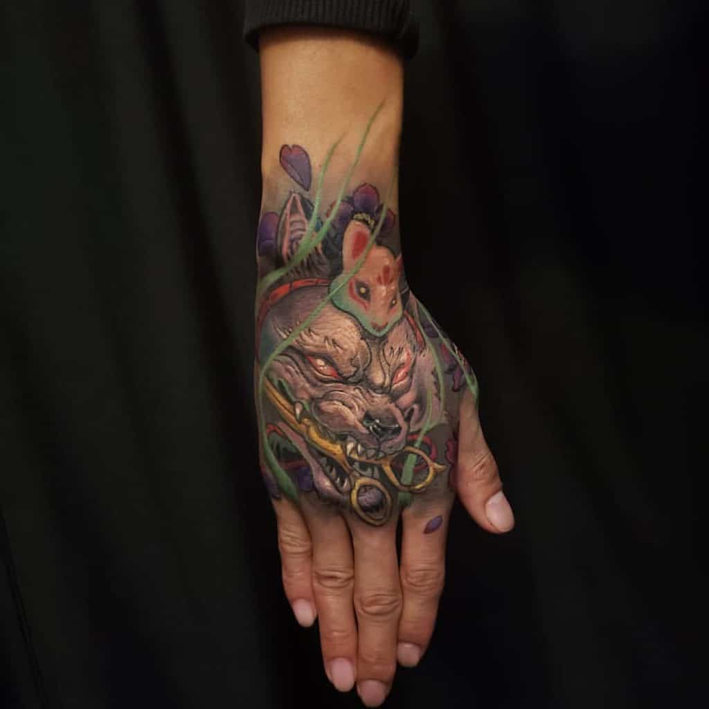 Kitsune Tattoo Fox